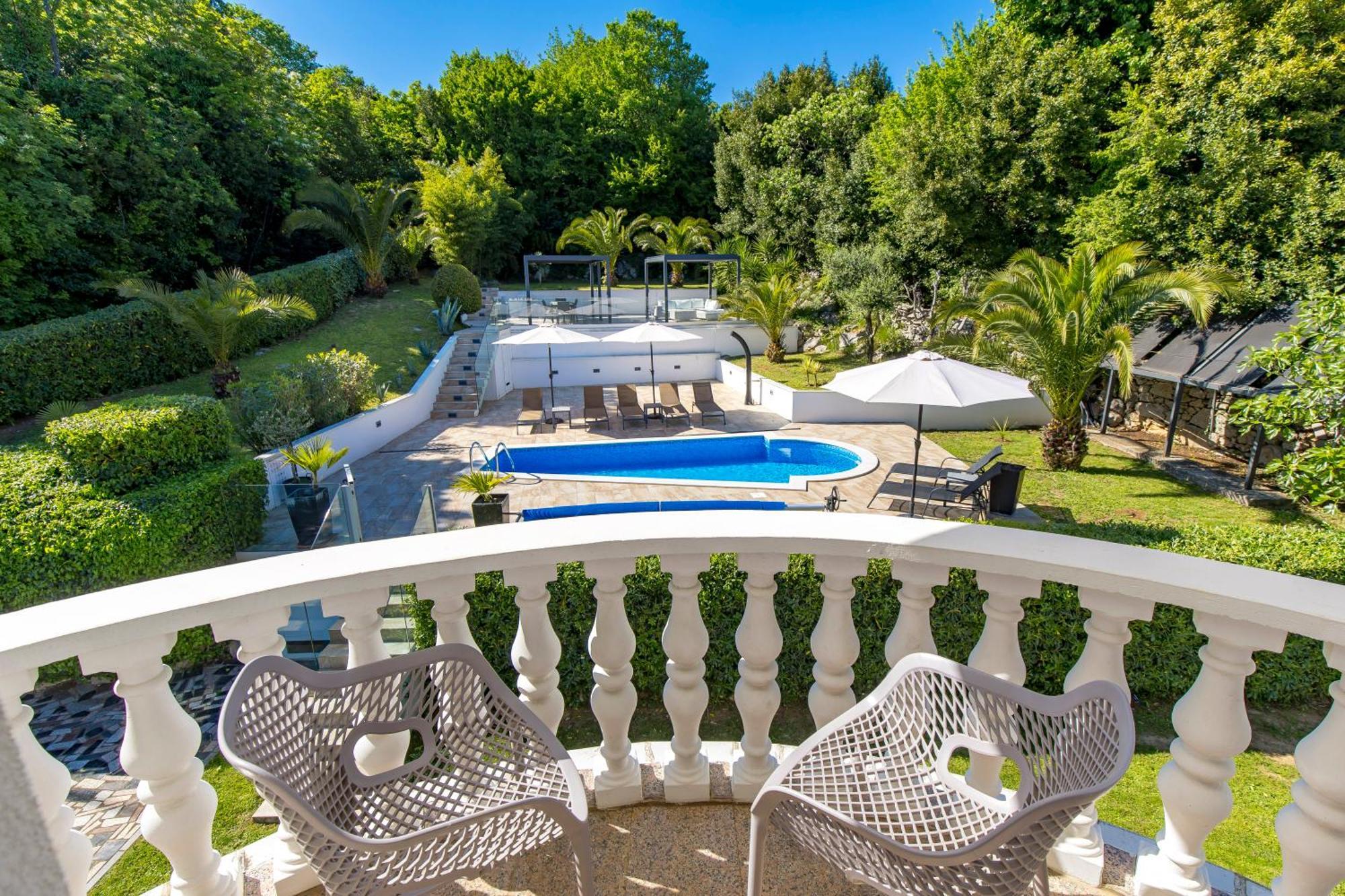 Villa Garden Apartment With Pool Opatija Exterior foto