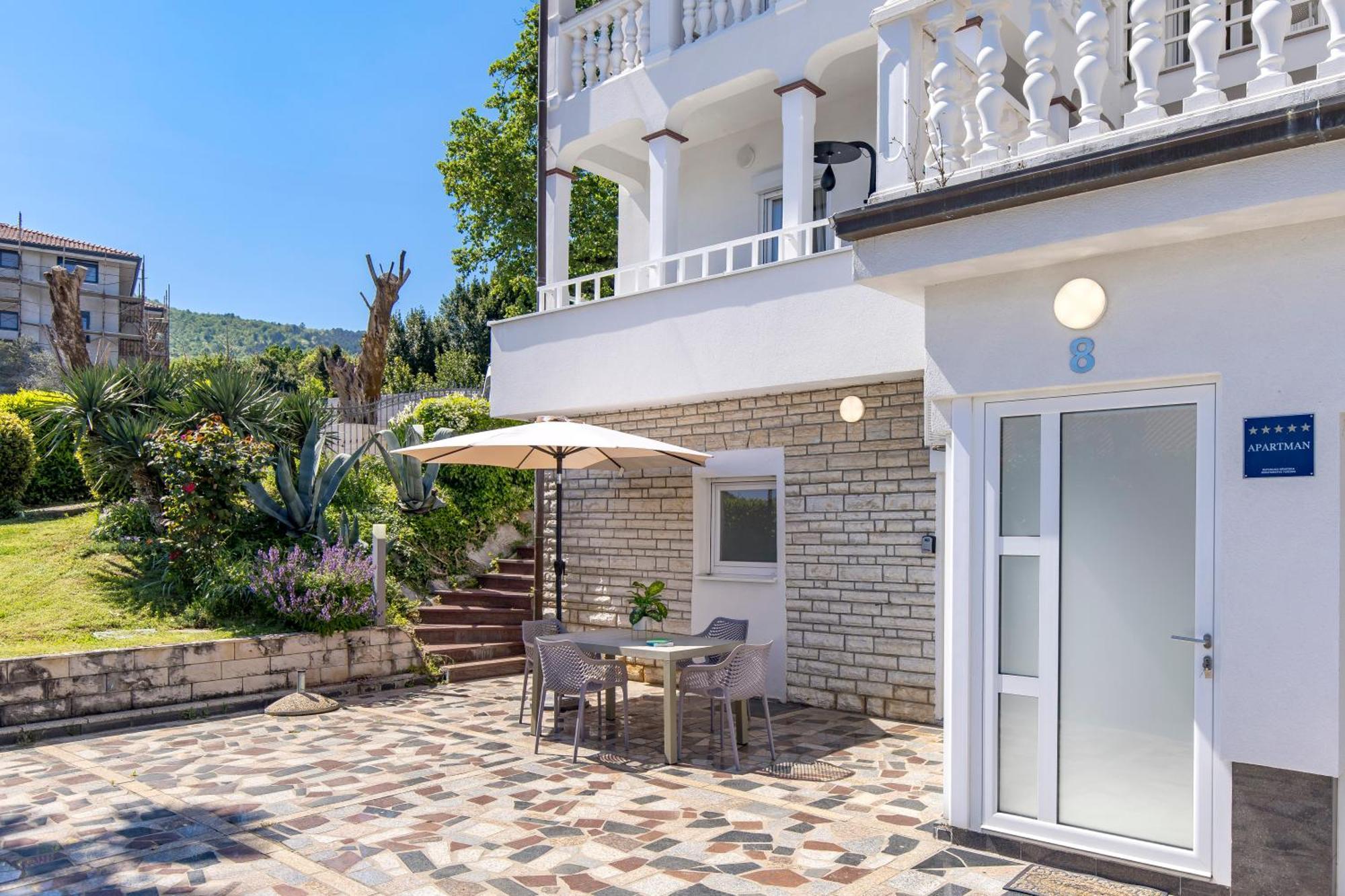 Villa Garden Apartment With Pool Opatija Exterior foto